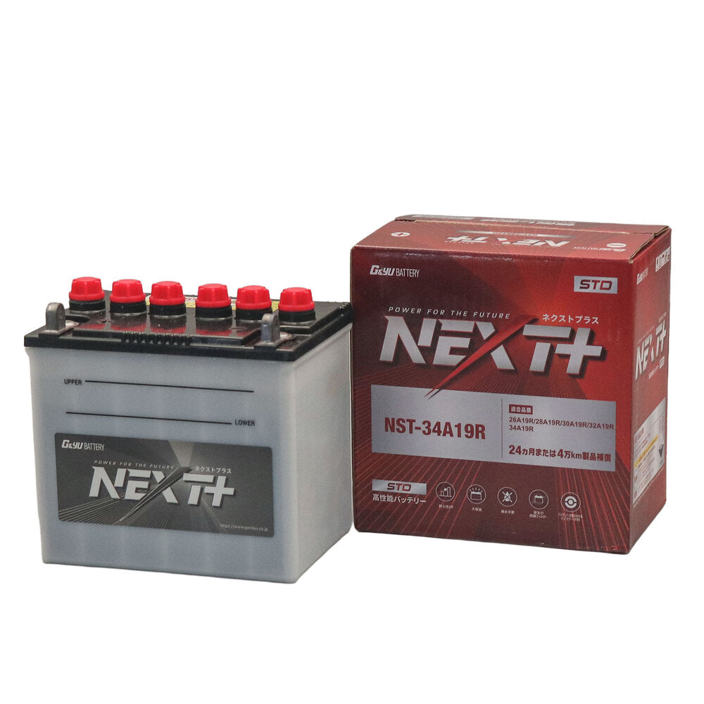 G&Yu NEXT+ スタンダードシリーズ 高性能バッテリー NST-34A19R