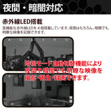 HORNET 加藤電機 バレット型カメラ（500万画素） AI防犯カメラ 動体自動検知 自動追尾 9倍ズーム HC220DH