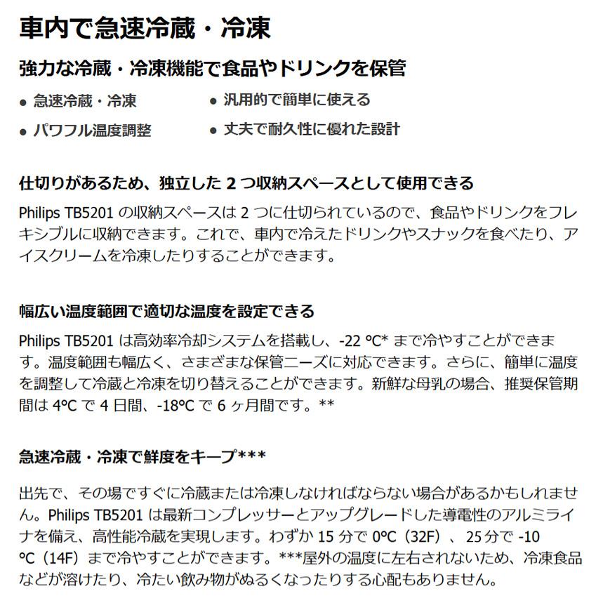フィリップス サーマルボックス 車載用冷蔵庫 18L TB5201X1
