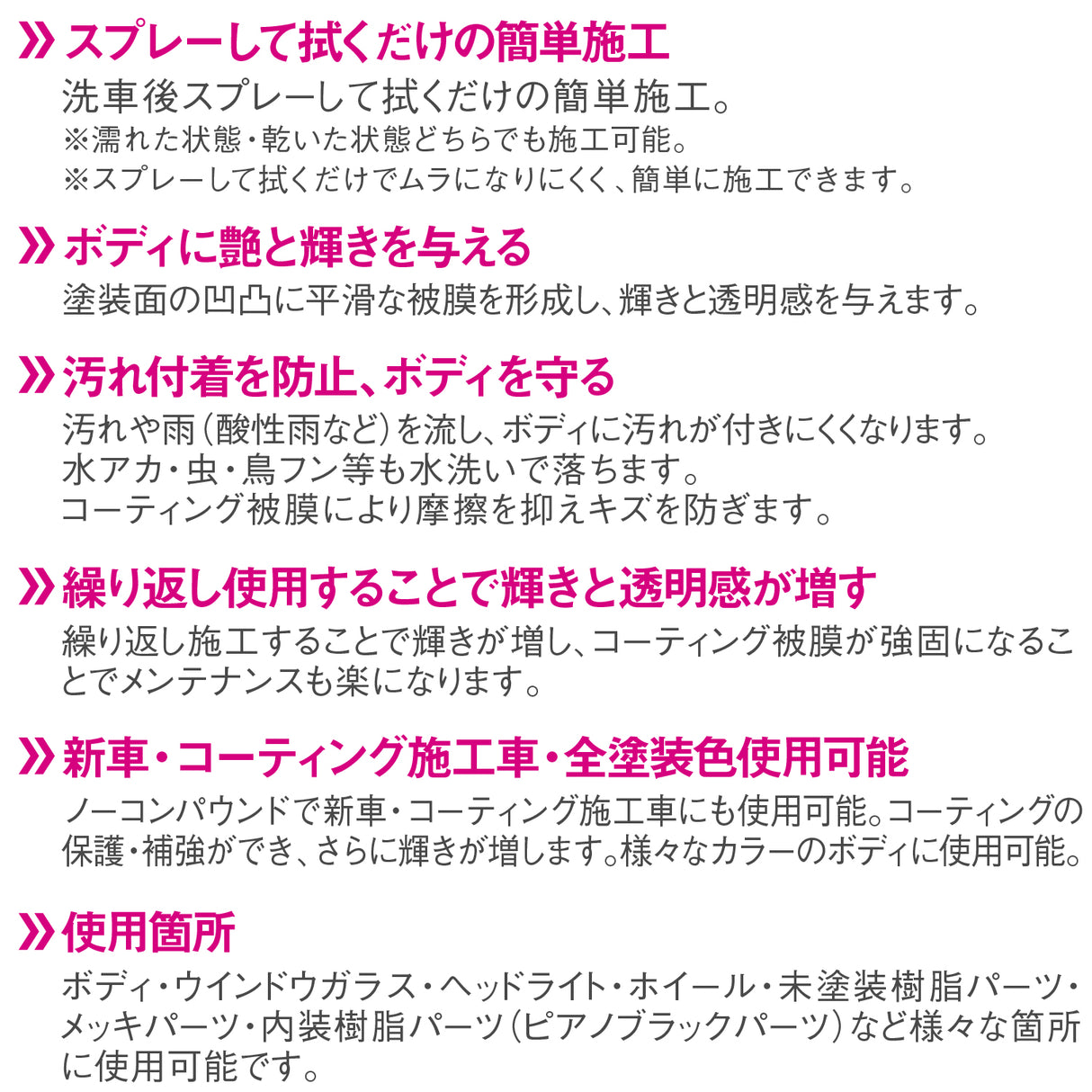ペルシード ハイドロコーティング 親水コーティング PCD-811