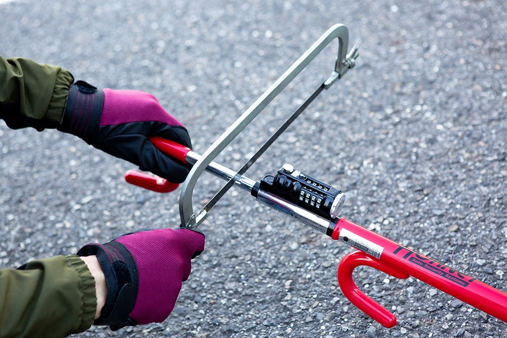 HORNET 加藤電機 ダイヤルキータイプダブルロック式ハンドルロック 特殊合金 LH12R