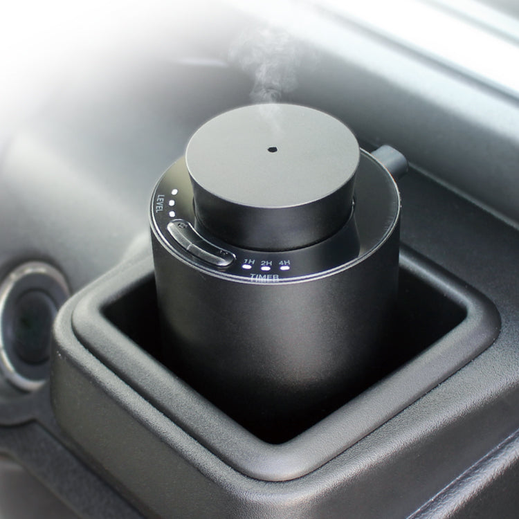 ペルシード アロマディフューザー ブラック エンジンONで自動噴霧 WPA-D05