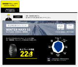 ダンロップ　WINTER MAXX03　WM03　165/65R14　2本セット