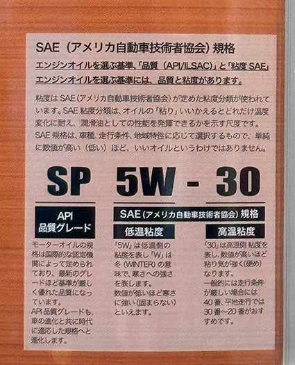 テクノパワー　エンジンオイル　全合成油　SP　5W-30　20L